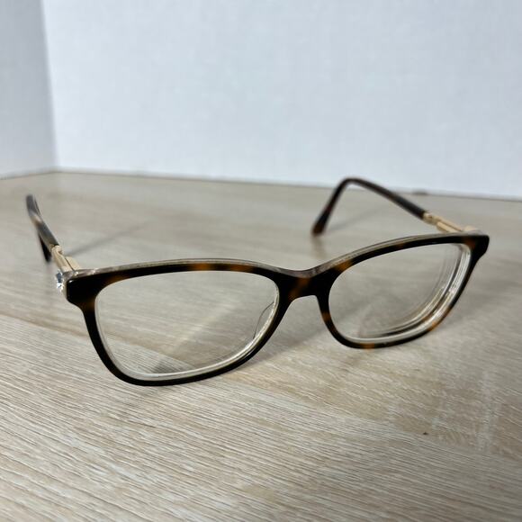 Jimmy Choo Accessories - Jimmy Choo JC274 DXH Eyeglasses PARTS ONLY Tortoise Shell Frames Italy 145
